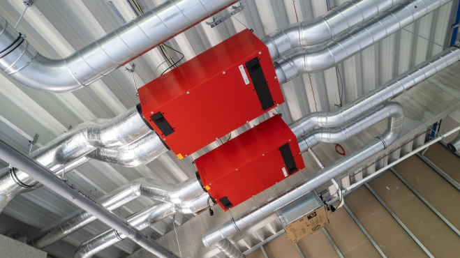 Double HomeVent office ventilation