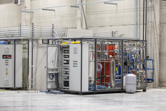 Hoval control panel and heat distribution